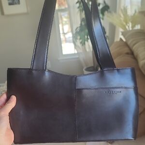Reaction Kenneth Cole Brown Leather Bag